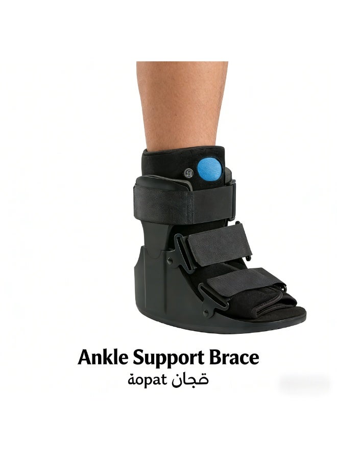 Fracture Boot, Inflatable Walking Fracture Boot, Short Distance Walking Support Orthopedic Boot, Suitable for Ankle Sprain and Fracture Recovery, Suitable for Left or Right Foot - Image 1